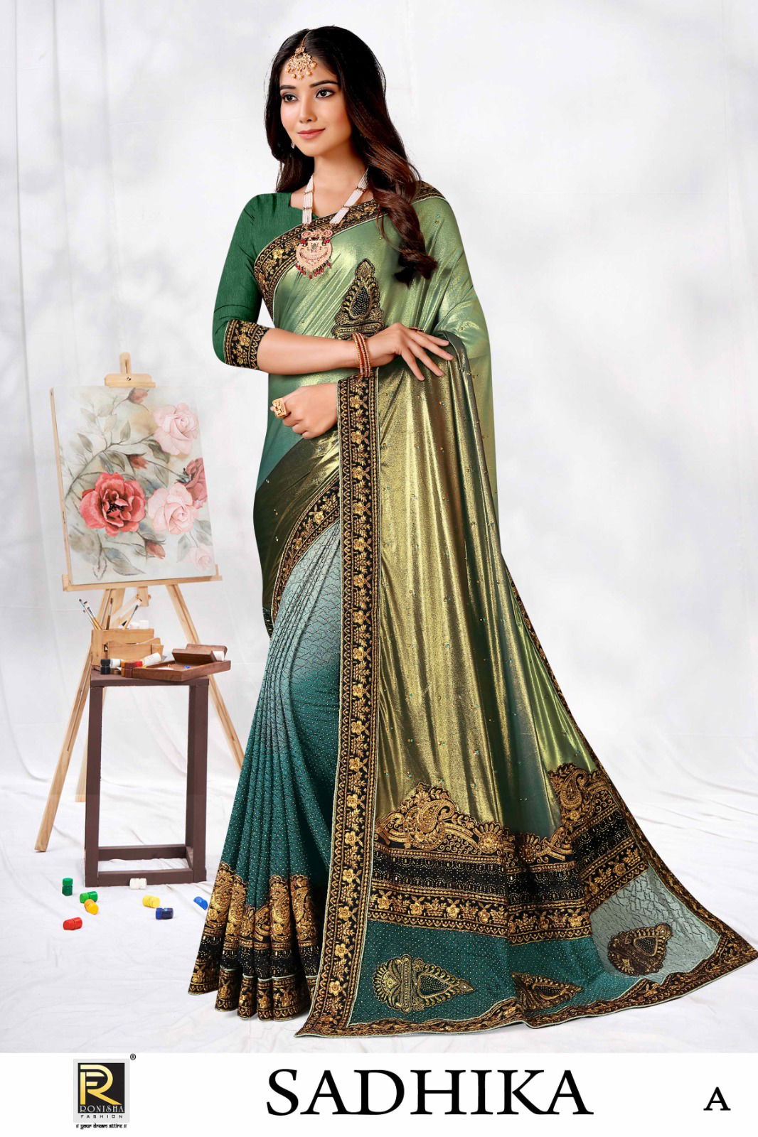 Sadhika By Ronisha Colors Designer Sarees Catalog